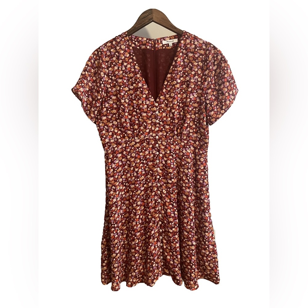 MADEWELL ditsy floral dress - size 8